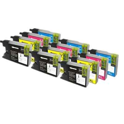 2 סט דיו תואם brother mfc j430w